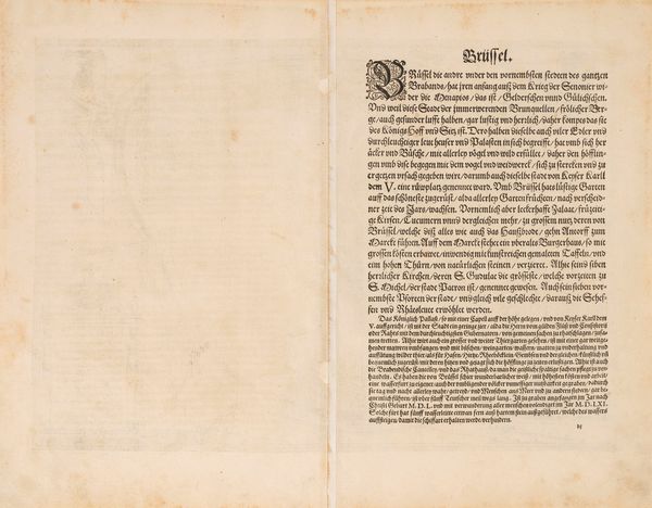 Braun, Georg - Hogenberg, Frans : Bruxella urbis aulicorum fontium copia, magnificentia…  - Asta Libri, Autografi e Stampe - Associazione Nazionale - Case d'Asta italiane