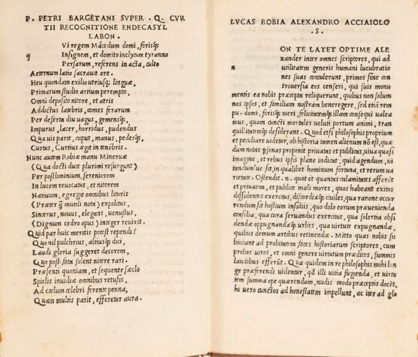 Quinto Curzio : De rebus gestis Alexandri magni regis Macedonum  - Asta Libri, Autografi e Stampe - Associazione Nazionale - Case d'Asta italiane