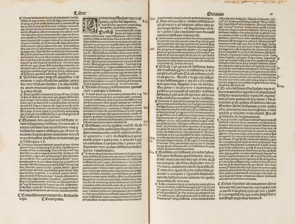 Aristotele, : Diui Thomae Aquinatis In libros metaphysice Aristotelis interpretatio sum [!] et expositio  - Asta Libri, Autografi e Stampe - Associazione Nazionale - Case d'Asta italiane