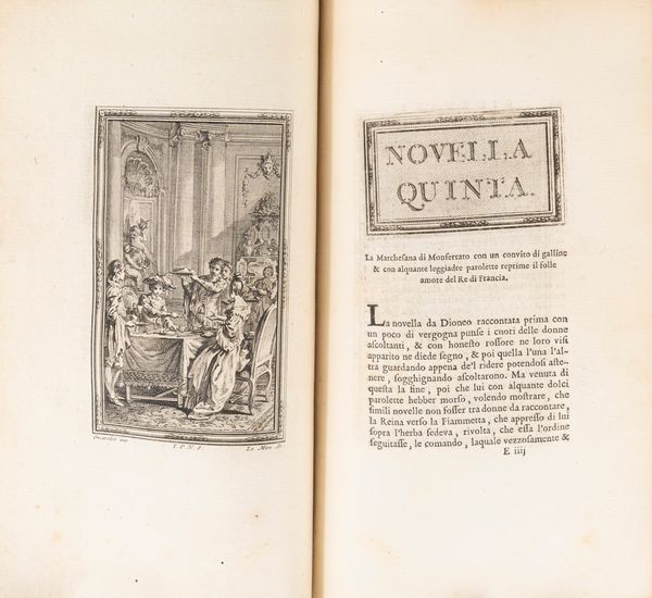 Boccaccio, Giovanni : Il Decamerone  - Asta Libri, Autografi e Stampe - Associazione Nazionale - Case d'Asta italiane