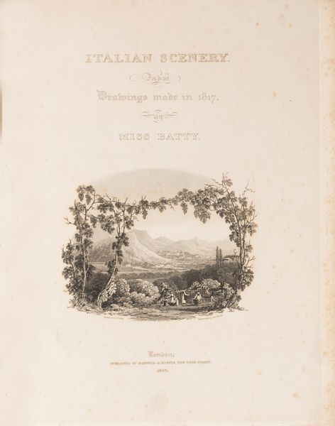 Batty, Elizabeth Frances : Italian scenery from drawings made in 1817  - Asta Libri, Autografi e Stampe - Associazione Nazionale - Case d'Asta italiane