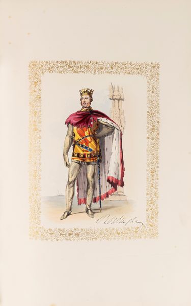 James Robinson : Souvenir of the Bal Costumé : given by Her Most Gracious Majesty Queen Victoria, at Buckingham Palace, May 12, 1842 / the drawings from the original dresses by Mr. Coke Smyth ; the descriptive letterpress by J.R. Planché  - Asta Libri, Autografi e Stampe - Associazione Nazionale - Case d'Asta italiane