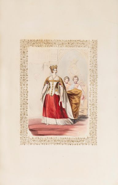 James Robinson : Souvenir of the Bal Costumé : given by Her Most Gracious Majesty Queen Victoria, at Buckingham Palace, May 12, 1842 / the drawings from the original dresses by Mr. Coke Smyth ; the descriptive letterpress by J.R. Planché  - Asta Libri, Autografi e Stampe - Associazione Nazionale - Case d'Asta italiane