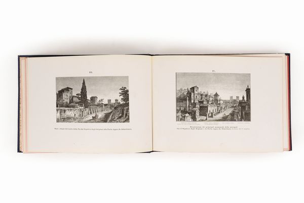 Antonio Acquaroni : Album. The immense number of engraved views existing of Rome are most of them copied from each other [...]  - Asta Libri, Autografi e Stampe - Associazione Nazionale - Case d'Asta italiane