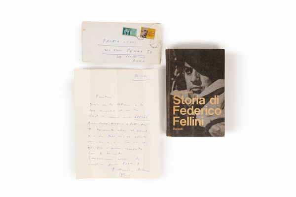 Federico Fellini : Storia di Federico Fellini  - Asta Libri, Autografi e Stampe - Associazione Nazionale - Case d'Asta italiane