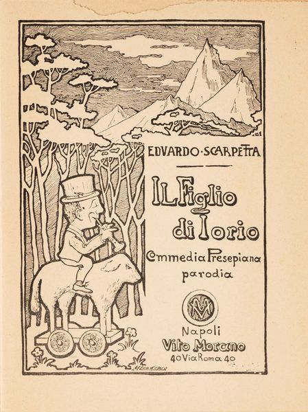 Edoardo Scarpetta : Il figlio di Iorio. Commedia presepiana parodia.  - Asta Libri, Autografi e Stampe - Associazione Nazionale - Case d'Asta italiane