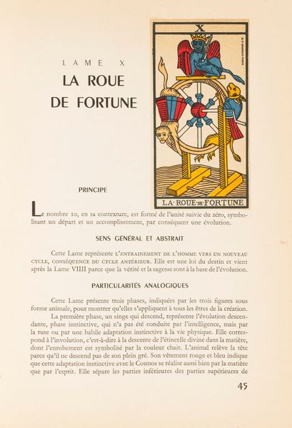 Paul Marteau : Le Tarot de Marseille  - Asta Libri, Autografi e Stampe - Associazione Nazionale - Case d'Asta italiane