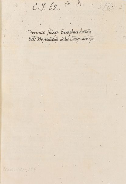 Bonaventura, Santo : Commentarius in primum librum Sententiarum Petri Lombardi  - Asta Libri, Autografi e Stampe - Associazione Nazionale - Case d'Asta italiane