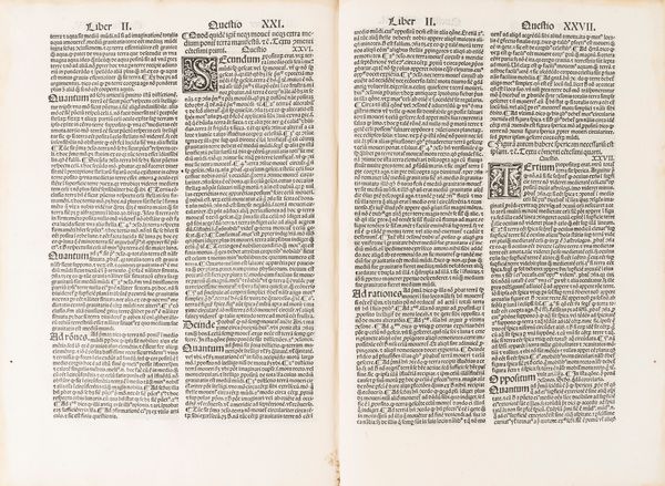 Albertus de Saxonia : Quaestiones in libros Aristotelis De caelo et mundo.  - Asta Libri, Autografi e Stampe - Associazione Nazionale - Case d'Asta italiane