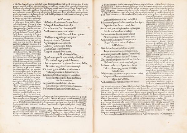 Marcus Valerius Martialis : Epigrammata  - Asta Libri, Autografi e Stampe - Associazione Nazionale - Case d'Asta italiane