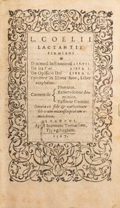 Ficino, Marsilio : Divini Platonis Opera Omnia quae extant, ex Latina Marsilii Ficini versione  - Asta Libri, Autografi e Stampe - Associazione Nazionale - Case d'Asta italiane