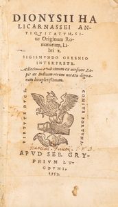 Ficino, Marsilio : Divini Platonis Opera Omnia quae extant, ex Latina Marsilii Ficini versione  - Asta Libri, Autografi e Stampe - Associazione Nazionale - Case d'Asta italiane