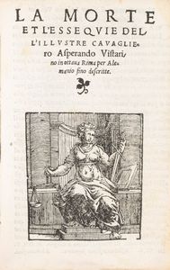 Alemanio Fino : Alemanii Fini Cremensis Oratio. In aede maiori habita nono Calendas Iunij MDLXXXI.  - Asta Libri, Autografi e Stampe - Associazione Nazionale - Case d'Asta italiane