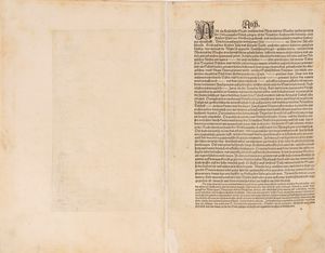 Braun, Georg - Hogenberg, Frans : Aich. Aquisgranum, urbs praeclatissima primum inter quatuor imperii civitates locum obtinet.  - Asta Libri, Autografi e Stampe - Associazione Nazionale - Case d'Asta italiane