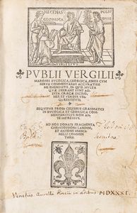 Virgilio, Publio Marone : Bucolica, Georgica, Aeneis cum servii commentariis accuratissime emendatis [...]  - Asta Libri, Autografi e Stampe - Associazione Nazionale - Case d'Asta italiane