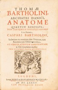 THOMAS BARTHOLIN - Anatome Quartum Renovata