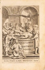 THOMAS BARTHOLIN : Anatome Quartum Renovata  - Asta Libri, Autografi e Stampe - Associazione Nazionale - Case d'Asta italiane