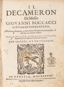 GIOVANNI BOCCACCIO - Il Decameron