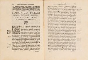 Mario Equicola : Dell'Istoria di Mantova Libri cinque. Nella quale cominciandosi dall'edificazione di essa Città, brevemente si raccontano tutte le cose più notabili succedute di tempo in tempo così in pace, come in guerra.  - Asta Libri, Autografi e Stampe - Associazione Nazionale - Case d'Asta italiane