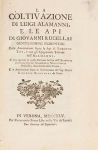 Alamanni, Luigi, - La coltivazione di Luigi Alamanni e le api