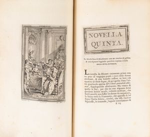 Boccaccio, Giovanni : Il Decamerone  - Asta Libri, Autografi e Stampe - Associazione Nazionale - Case d'Asta italiane