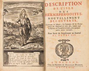 Arthur Thomas d'Embry - Description de l'Isle des hermaphrodites, nouvellement decouverte