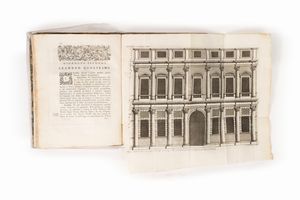 Bertotti Scamozzi, Ottavio : Il forestiere istruito delle cose più rare di architettura e di alcune pitture della città di Vicenza  - Asta Libri, Autografi e Stampe - Associazione Nazionale - Case d'Asta italiane