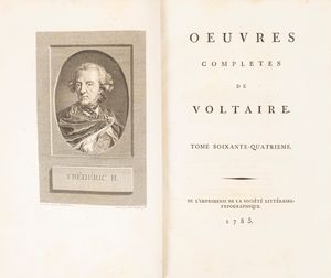 Voltaire, Francois Marie Arouet de - Oeuvres completes de Voltaire