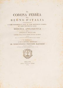 Angelo Bellani - La Corona ferrea del Regno d'Italia