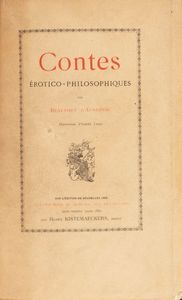 Alphonse Aimé Beaufort d'Auberval - Contes Erotico-Philosophiques