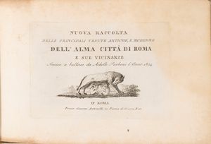 Achille Parboni - Nuova raccolta delle principali vedute antiche e moderne dell'alma città di Roma e sue vicinanze