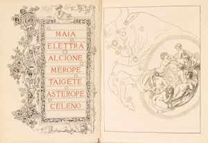 Gabriele D'Annunzio : Laudi del cielo, del mare, della terra e degli eroi  - Asta Libri, Autografi e Stampe - Associazione Nazionale - Case d'Asta italiane