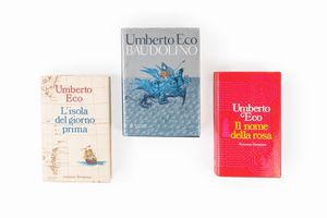 Umberto Eco : Il nome della rosa  - Asta Libri, Autografi e Stampe - Associazione Nazionale - Case d'Asta italiane