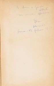 ELSA MORANTE : Menzogna e sortilegio  - Asta Libri, Autografi e Stampe - Associazione Nazionale - Case d'Asta italiane