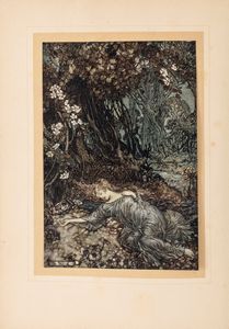 Arthur  Rackham : Sogno di una notte di mezza estate  - Asta Libri, Autografi e Stampe - Associazione Nazionale - Case d'Asta italiane