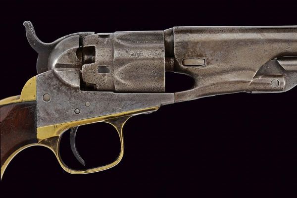 Colt Model 1862 Police Revolver  - Asta Una Vasta Selezione di Armi da Fuoco Americane - Associazione Nazionale - Case d'Asta italiane