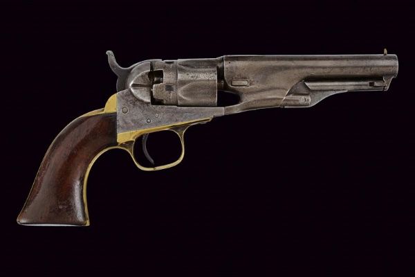 Colt Model 1862 Police Revolver  - Asta Una Vasta Selezione di Armi da Fuoco Americane - Associazione Nazionale - Case d'Asta italiane