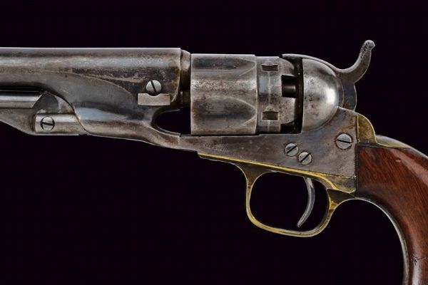 Colt Model 1862 Police Revolver  - Asta Una Vasta Selezione di Armi da Fuoco Americane - Associazione Nazionale - Case d'Asta italiane