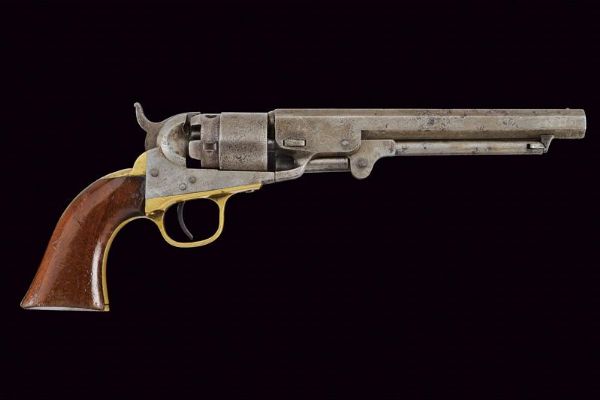 Raro Colt Pocket Model of Navy Caliber Revolver 1862 Pocket Navy  - Asta Una Vasta Selezione di Armi da Fuoco Americane - Associazione Nazionale - Case d'Asta italiane