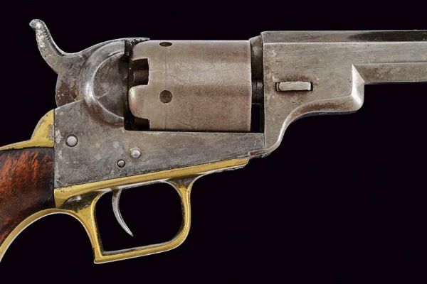 Raro Colt Model 1848 Baby Dragoon Revolver  - Asta Una Vasta Selezione di Armi da Fuoco Americane - Associazione Nazionale - Case d'Asta italiane