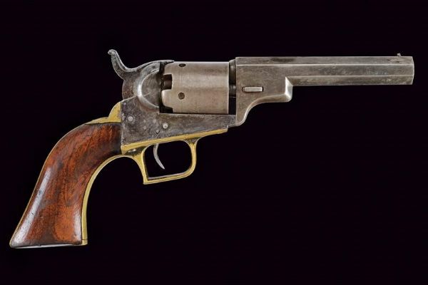 Raro Colt Model 1848 Baby Dragoon Revolver  - Asta Una Vasta Selezione di Armi da Fuoco Americane - Associazione Nazionale - Case d'Asta italiane