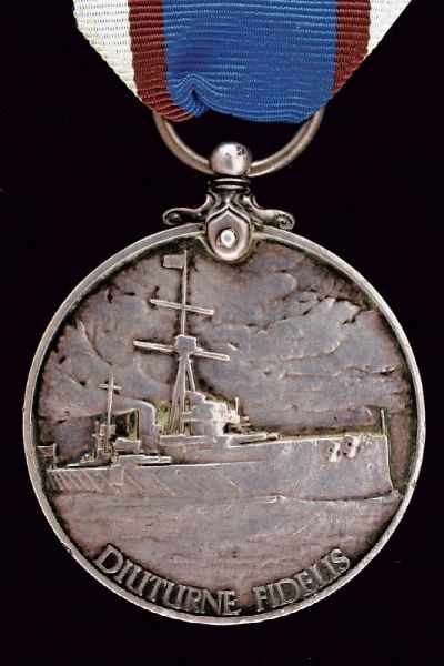 Royal Fleet Reserve Long Service and Good Conduct Medal  - Asta Una Vasta Selezione di Armi da Fuoco Americane - Associazione Nazionale - Case d'Asta italiane