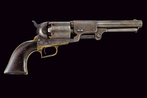 Rarissimo Colt Second Model Dragoon Revolver  - Asta Una Vasta Selezione di Armi da Fuoco Americane - Associazione Nazionale - Case d'Asta italiane