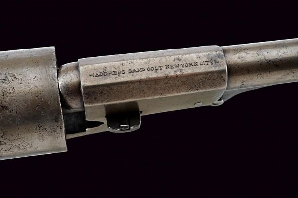 Raro e interessante Colt First Model Dragoon Revolver  - Asta Una Vasta Selezione di Armi da Fuoco Americane - Associazione Nazionale - Case d'Asta italiane