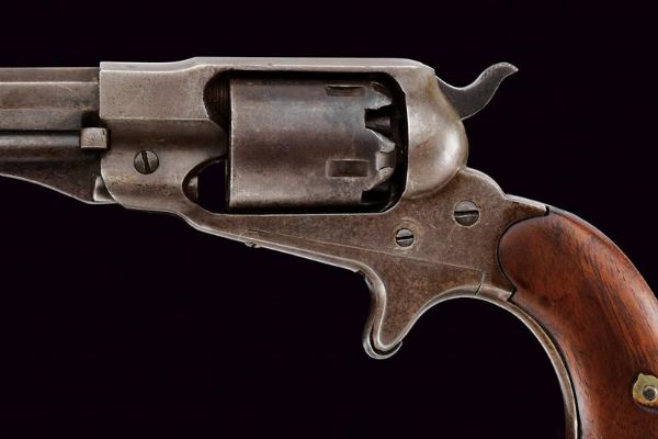 Remington New Model Pocket Revolver  - Asta Una Vasta Selezione di Armi da Fuoco Americane - Associazione Nazionale - Case d'Asta italiane