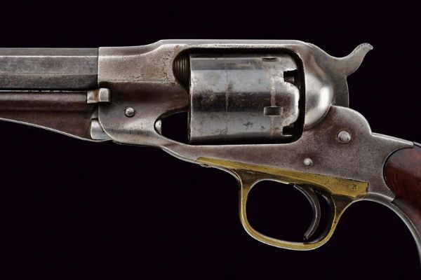 Remington New Model Police Revolver  - Asta Una Vasta Selezione di Armi da Fuoco Americane - Associazione Nazionale - Case d'Asta italiane