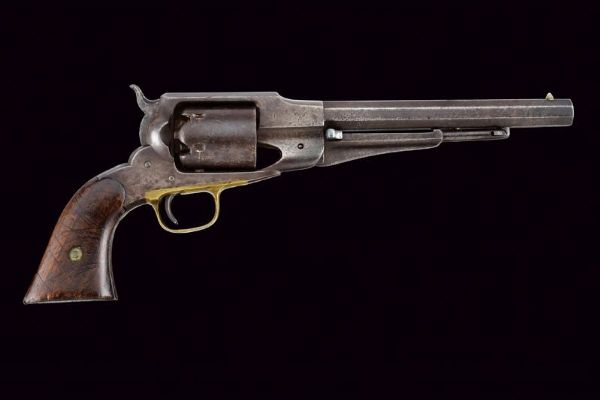 Remington 1861 Army Revolver Old Model Army  - Asta Una Vasta Selezione di Armi da Fuoco Americane - Associazione Nazionale - Case d'Asta italiane