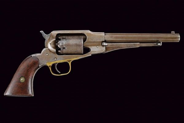 Remington New Model Navy Revolver  - Asta Una Vasta Selezione di Armi da Fuoco Americane - Associazione Nazionale - Case d'Asta italiane