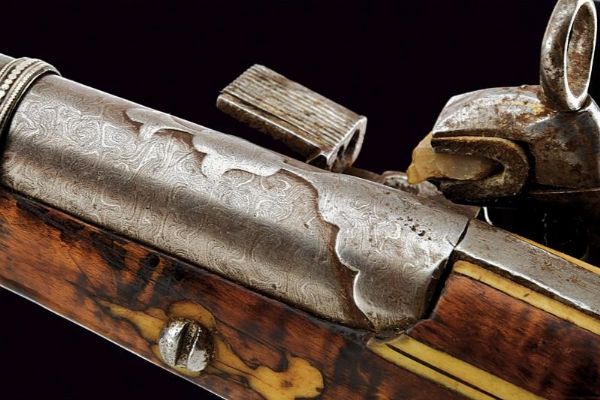 Tromboncino alla morlacca  - Asta Una Vasta Selezione di Armi da Fuoco Americane - Associazione Nazionale - Case d'Asta italiane