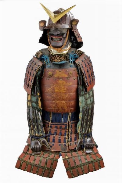 Armatura da samurai di tipo Okegawa Do  - Asta Una Vasta Selezione di Armi da Fuoco Americane - Associazione Nazionale - Case d'Asta italiane